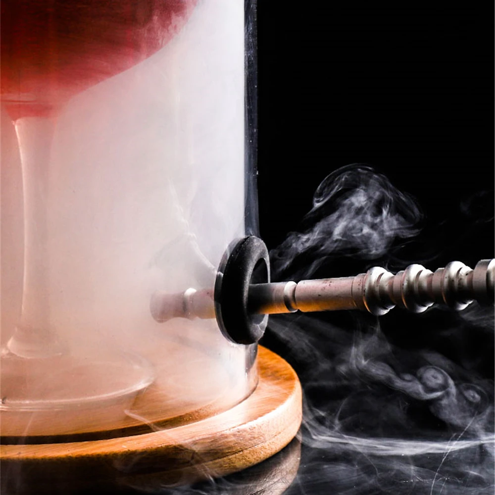 Bucătăria Moleculară Fum Capota De Calitate Alimentară Capac Cupola Pentru A Acoperi Fumător Arma Accesoriu De Fum Infuser Tort Friptura Acoperi Cana Farfurie Imagine 2