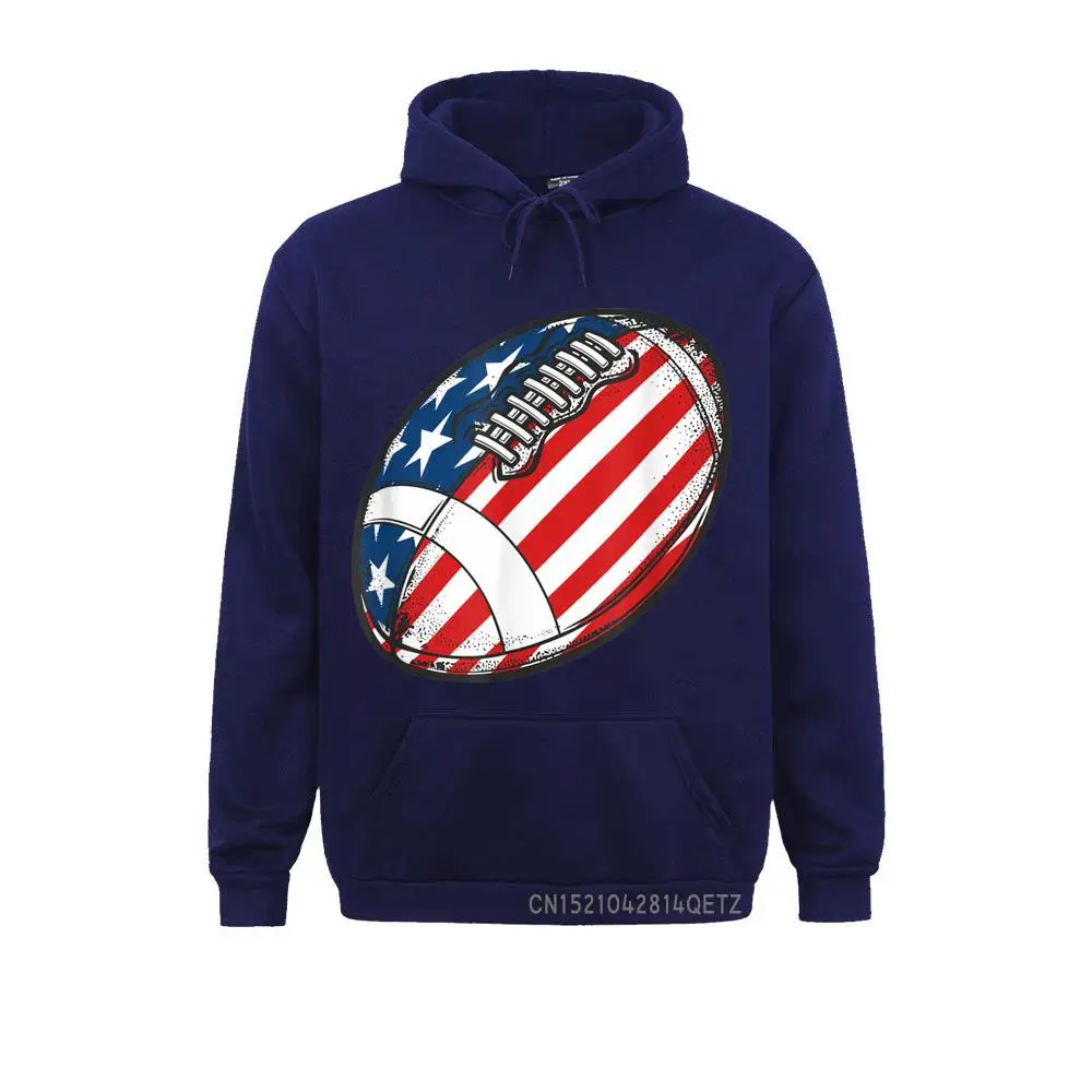 Montate Minge De Fotbal Cu Steagul American U. S. A. Cadouri Minunate Idee Chic Cu Maneca Lunga Bluze Confortabil Hanorace Pentru Barbati Casual Hote Imagine 2