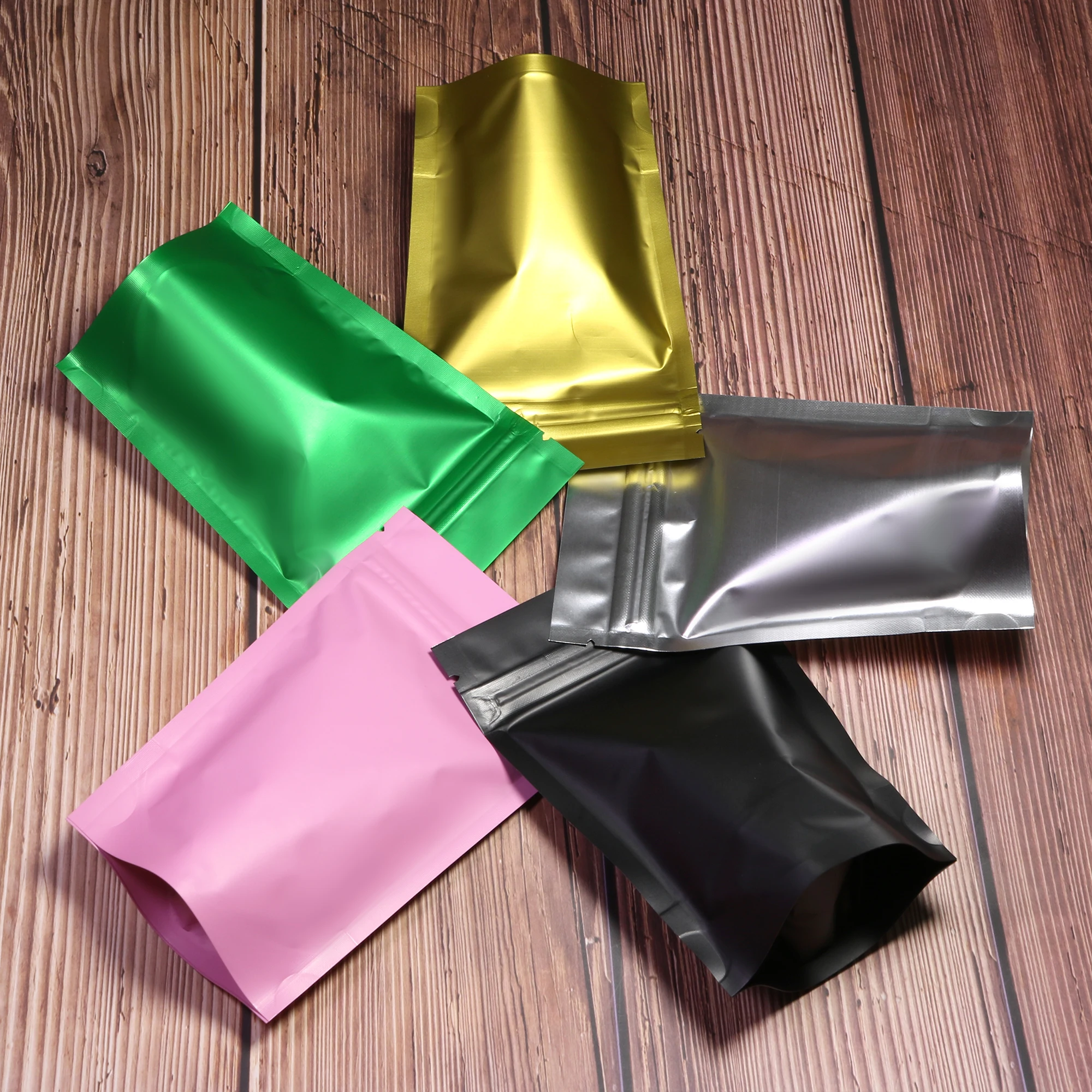 Pungă de Plastic Mylar Metalizat pungă sta supapa de sac resigilabil folie de aluminiu custom print pungă Imagine 2