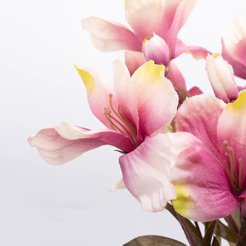 Artificiale Crin Flori de Matase Înflorit Flori False Ramură DIY Florale Nunta Decor de Toamna Garden Home Decor Alb Imagine 3