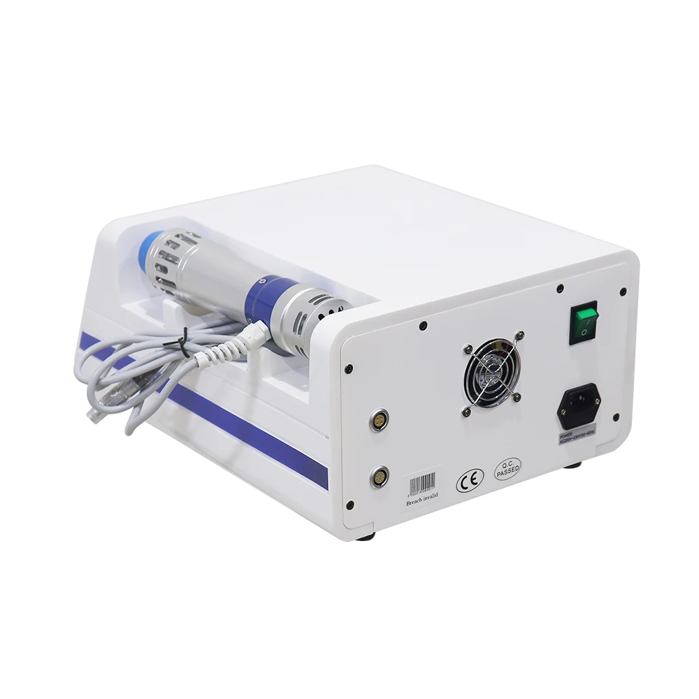 Portabil Shockwave Disfuncție Erectilă 7 Emițătoare mașină Extracorporeală cu undă de Șoc terapie Pentru Ameliorarea Durerii Imagine 3