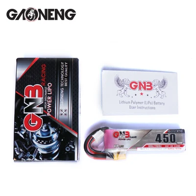 GaoNeng 450mAh 2S 7.6 V 80C/160C Subțire LiHV baterie cu XT30 Plug pentru iFlight CineBee Cine Tuși BetaFPV FPV Racing Drone Imagine 4