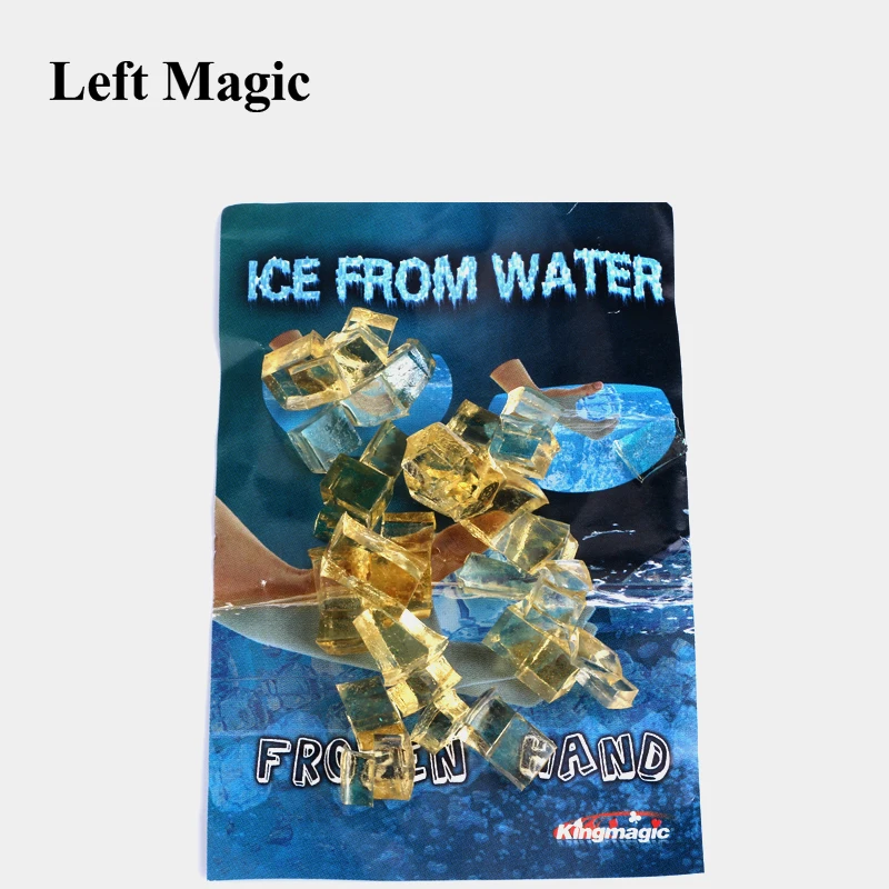 Gheață De Apă Accesorii Mână de Siguranță a mediului de Aproape truc magic Street magia iluzie fuuny gadget cum se vede pe tv E3026 Imagine 4