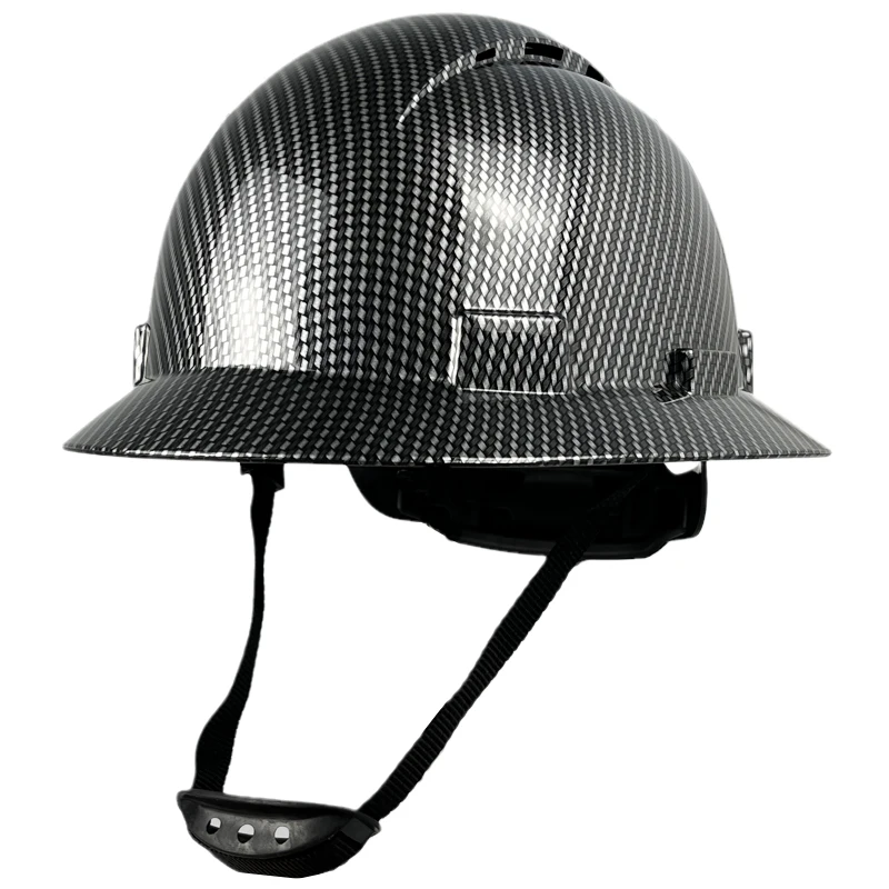 Plin Cozoroc Pălărie Tare lucrări de Construcții de Oameni ANSI Aprobat HDPE Casca de Siguranță Pentru Inginer Industrial cu 6 Punctul Reglabil Imagine 4