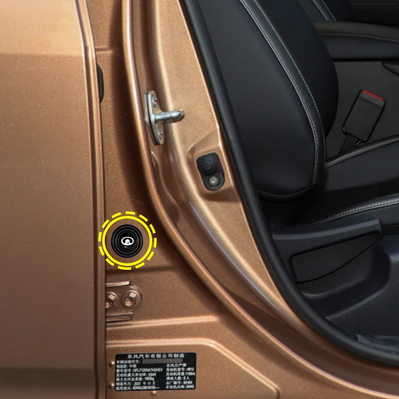 Ușa de la mașină Șoc Anti-coliziune Silicon de Protecție Autocolant pentru Ford Focus MK2, Mondeo Kuga, Fiesta, Escort Explorer Marginea Accesorii Imagine 4