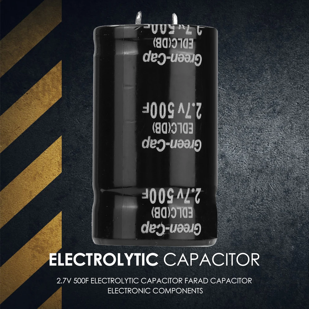 1-20buc 2.7 v 500f Condensator Electrolitic Farad Condensator Electronic Metal Componente Pentru Automobile Circuite Imagine 5