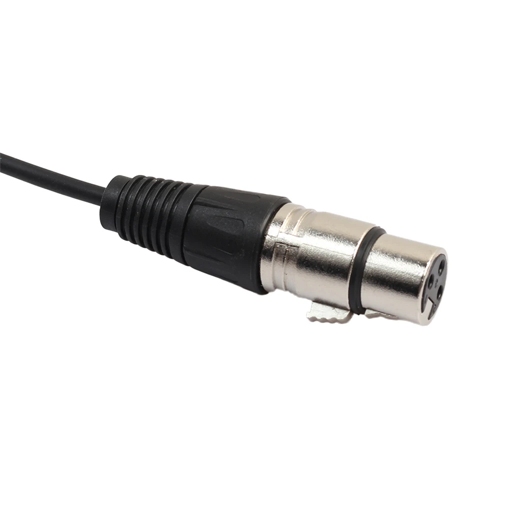 3-pin XLR Audio Microfon Una de sex Masculin la Dublu Feminin Conector Y Splitter Cablu 0.3 m Imagine 5