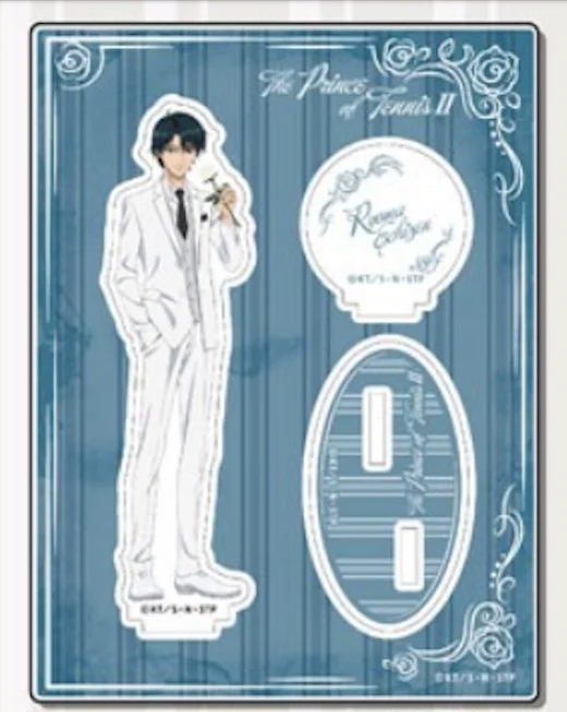 Anime Nou Prințul de Tenis Serie de Flori Dublu Plug Acrilic Model de Jucărie Seiichi Yukimura Sanada Genichirou Marui Bunta Cadou Imagine 5