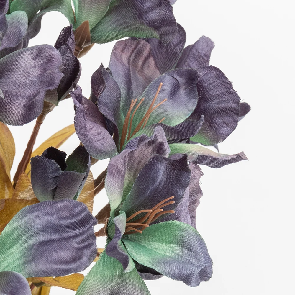 Artificiale Crin Flori de Matase Înflorit Flori False Ramură DIY Florale Nunta Decor de Toamna Garden Home Decor Alb Imagine 5