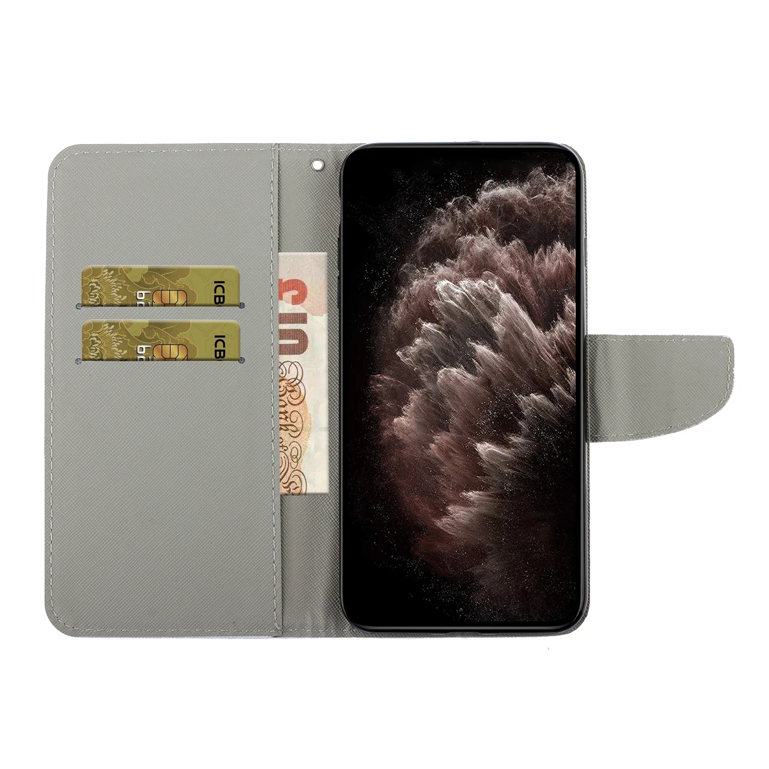 De lux Flip Portofel Caz pentru Xiaomi Mi 10T Pro Lite POCO M3 X3 Pro Nota 10 Km 11 Lite Pro 5G Proteja Capacul Imagine 5