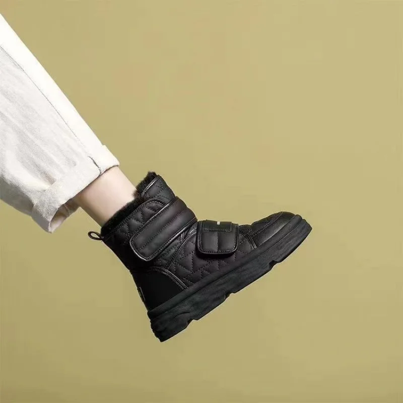 Fierbinte De Vânzare Cizme De Zapada Pentru Femei Platforma De Moda Cizme De Iarna Doamna De Pluș Cald Cizme Femei Impermeabil Înălțime Crescătoare Pantofi Femei Imagine 5