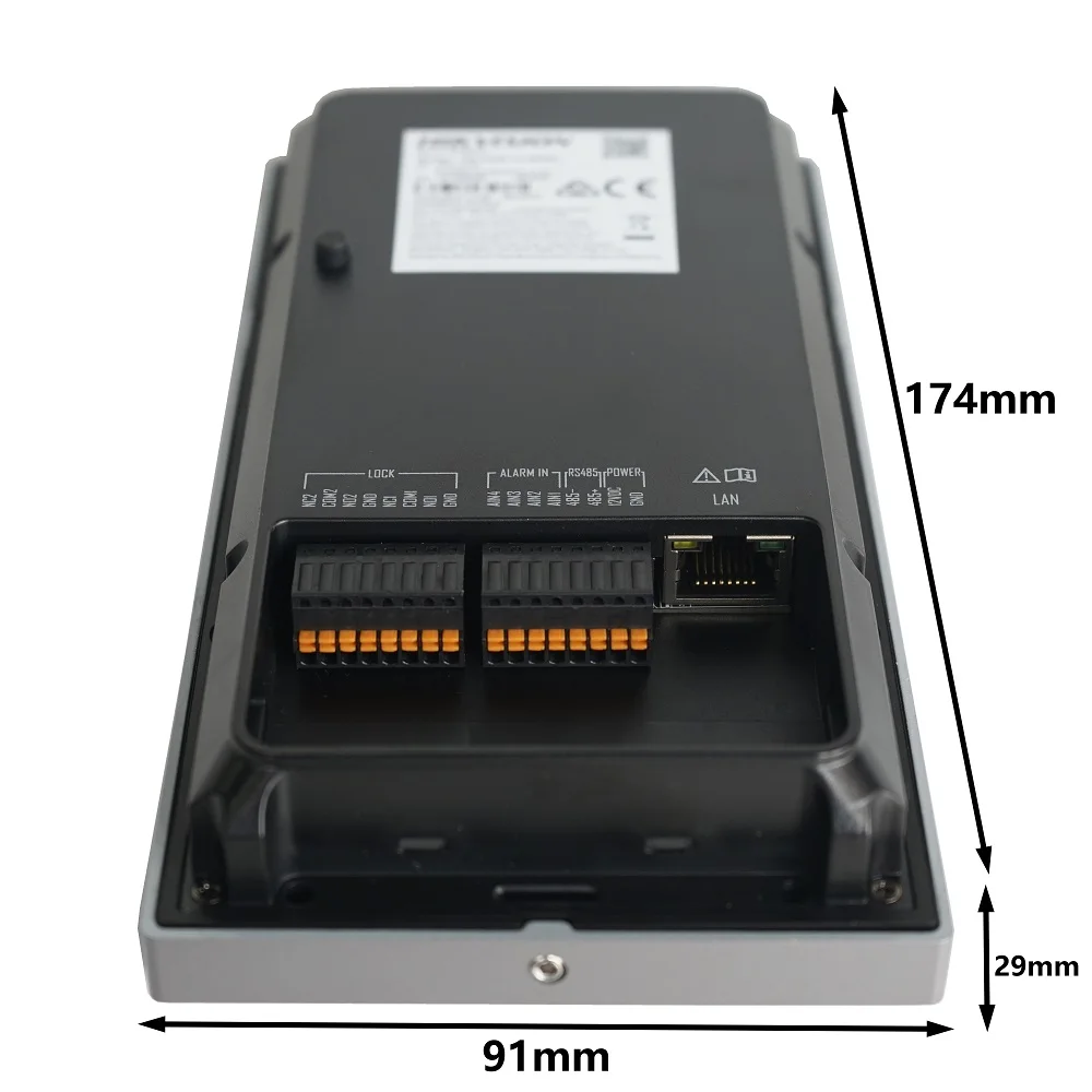 HIK 1-4 butonul DS-KV8113/8213/8413-WME1(B) IP de Usa,WiFi Sonerie ,interfon, Video Interfon,rezistent la apa, suport Card Imagine 5