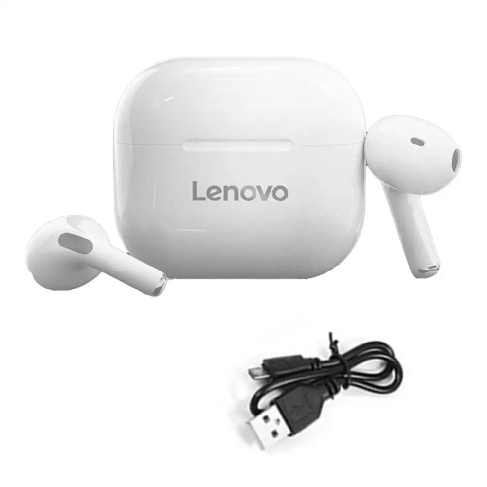 Lenovo LP40 Cască fără Fir Bluetooth setul cu Cască În ureche Asocierea Automată de Control Tactil E-sport Căști Pentru Gaming Imagine 5